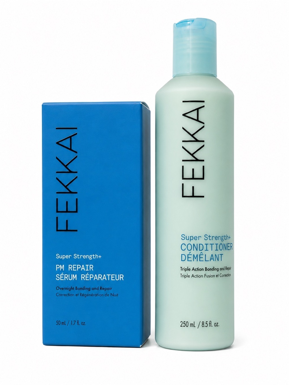 FEKKAI Super Strength+ Hair Repair Bundle PM Repair Serum + Conditioner NEW